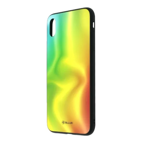 Tellur Silk kryt so sklenenou zadnou stranou pre iPhone XS MAX - 2