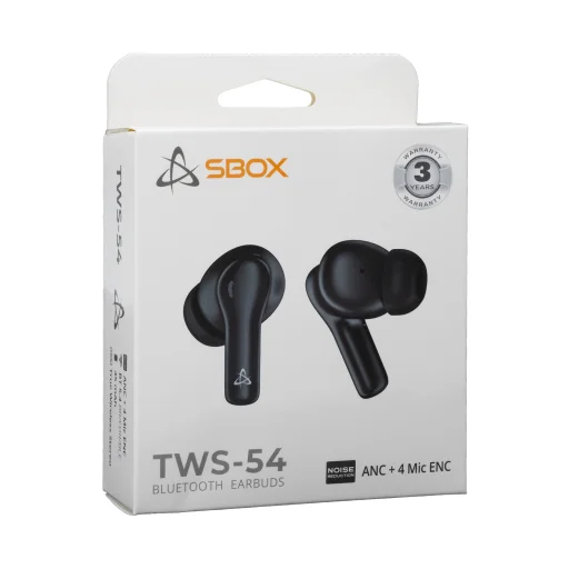 Sbox EB-TWS54 Black bluetooth bezdrôtové slúchadlá - 7