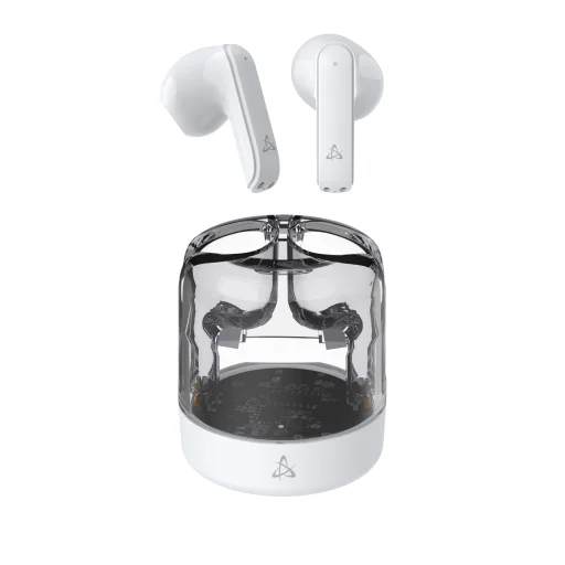 Sbox EB-TWS12 biele bluetooth slúchadlá - 1