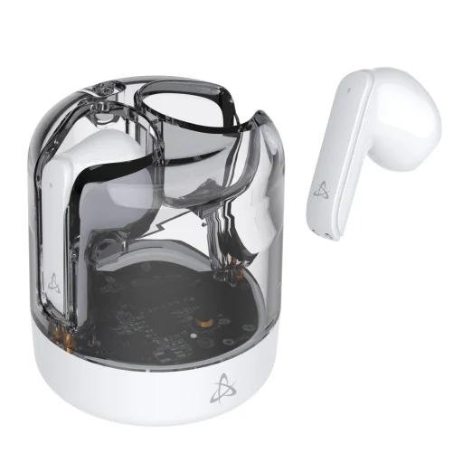 Sbox EB-TWS12 biele bluetooth slúchadlá - 2