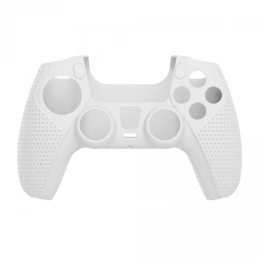 White Shark PS5-541 Body Lock White silikónové puzdro pre PS5 ovládač - 1