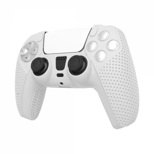 White Shark PS5-541 Body Lock White silikónové puzdro pre PS5 ovládač - 3