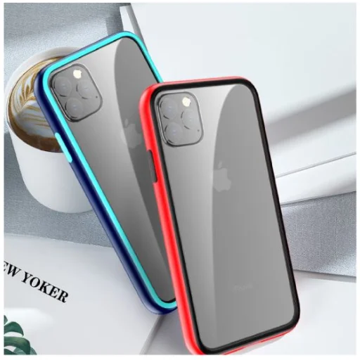 Comma Joy elegantné nárazuvzdorné puzdro pre iPhone 11 Pro Max, čierne - 3