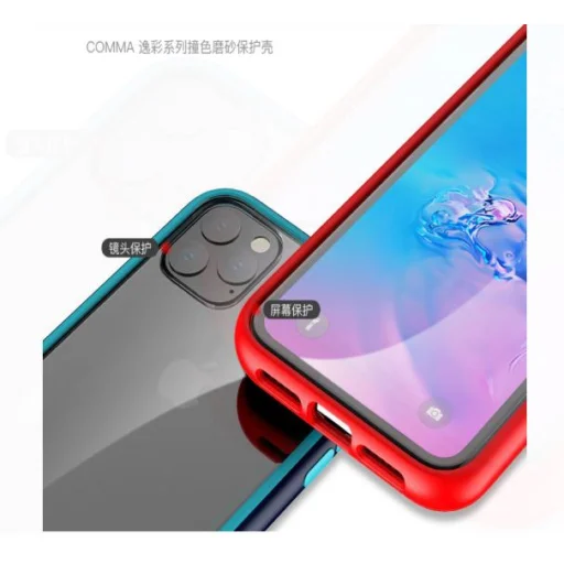 Comma Joy elegantné nárazuvzdorné puzdro pre iPhone 11 Pro Max, čierne - 4