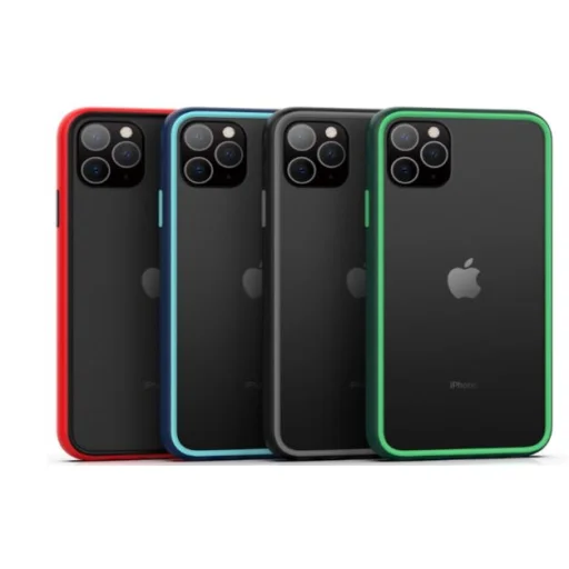 Comma Joy elegantné nárazuvzdorné puzdro pre iPhone 11 Pro Max, čierne - 5