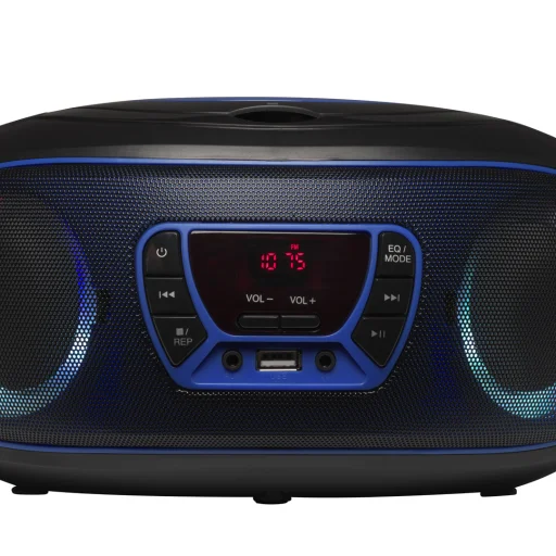 Denver TCL-212BT Blue prenosný CD prehrávač - 2