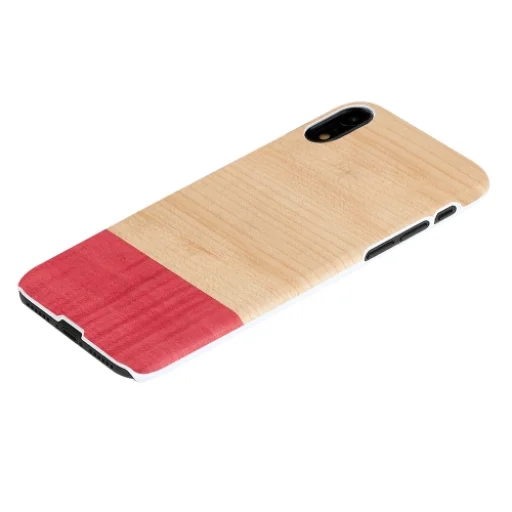 MAN&WOOD iPhone XR puzdro miss match white - 2