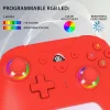 Subsonic Wireless LED Controller červený bezdrôtový ovládač pre Nintendo Switch thumbnail