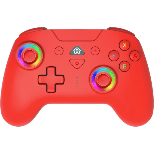 Subsonic Wireless LED Controller červený bezdrôtový ovládač pre Nintendo Switch - 1