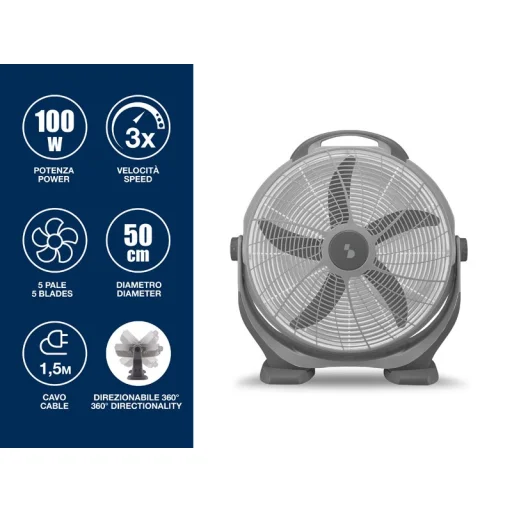 Beper P206VEN560 álló ventilátor - 2
