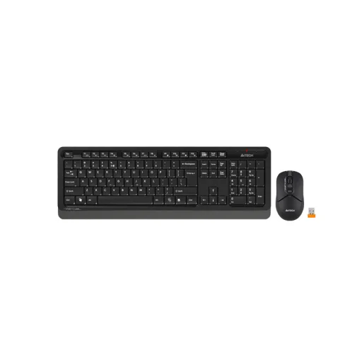 A4Tech Fstylet FG1012 bezdrôtový set klávesnice a myši, čierny - 1