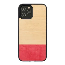 MAN&WOOD iPhone 12 / 12 Pro miss match black puzdro