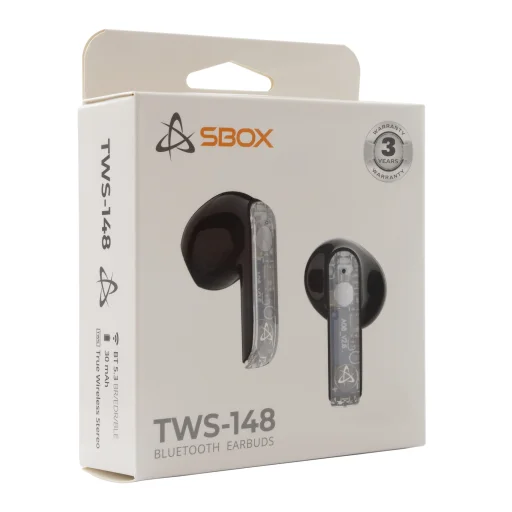Sbox EB-TWS148 Black Bluetooth slúchadlá - 6