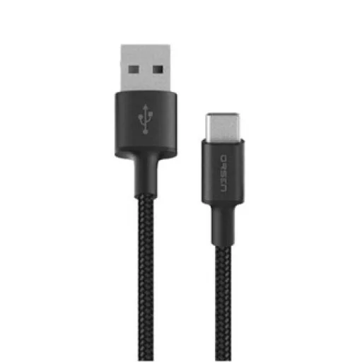 Orsen S9C USB-A – Type-C 2.1A 1 m čierny kábel - 1