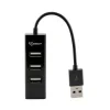 Sbox H-204 4-portový USB hub čierny thumbnail