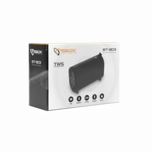 Sbox BT-803 čierny Bluetooth reproduktor - 6