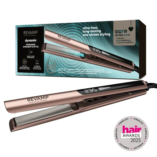 Revamp ST-1900GD-EU Dynamic Straight & Style kerámia hajvasaló - 1