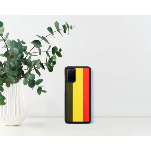 MAN&WOOD puzdro pre Samsung Galaxy S20+, reggae black - 5