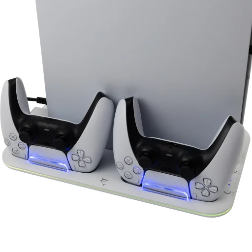 White Shark PS5-DZ504 Kimura-2 multifunkciós hűtőállvány és töltő PS5-höz - 3