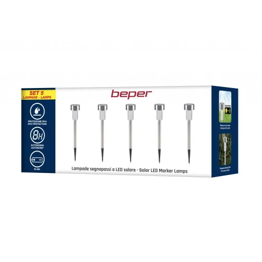 Beper P207OUT004 napelemes kerti irányfény szett 5 db - 6