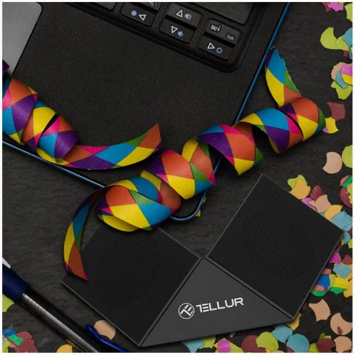Čierny Bluetooth reproduktor Tellur Nyx - 6