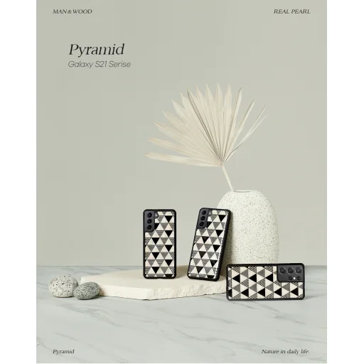 iKins Pyramid Black puzdro pre Samsung Galaxy S21+ - 3