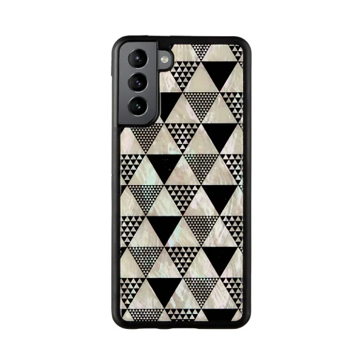 iKins Pyramid Black tok Samsung Galaxy S21+ készülékhez - 1
