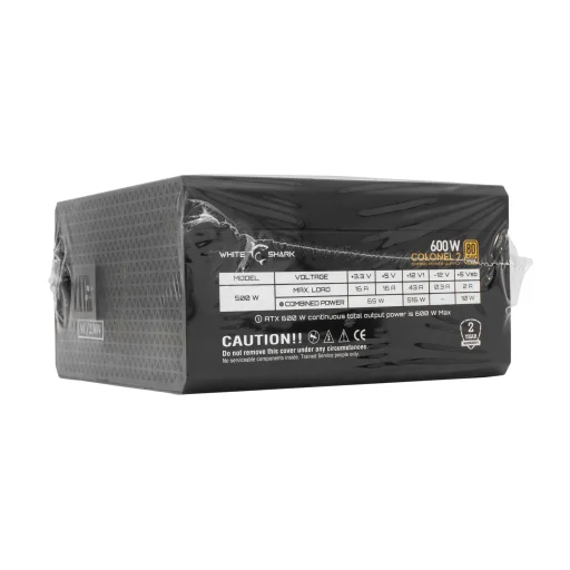 White Shark GPSU-B600S Colonel-2 600W 80+ Bronze plne modulárny ATX zdroj - 6