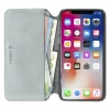 Krusell Broby 4 kártyás SlimWallet fliptok Apple iPhone XS Max tok, világosszürke thumbnail