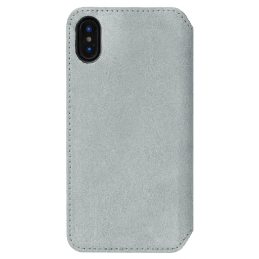 Krusell Broby 4 kártyás SlimWallet fliptok Apple iPhone XS Max tok, világosszürke - 3