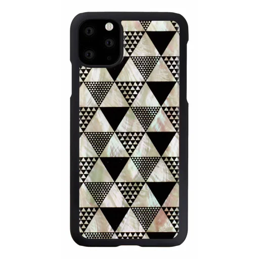 iKins flipové puzdro iPhone 11 Pro Max pyramid black - 1