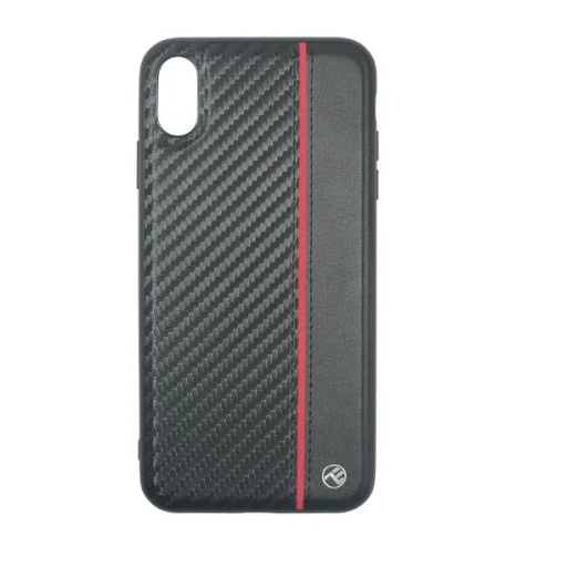 Tellur Cover Carbon tok iPhone XS MAX készülékhez, fekete - 1
