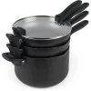 Russell Hobbs RH01840EU7 stohovateľná metalická mramorová súprava riadu, 4-dielna thumbnail
