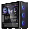 Zalman Z10 Plus ATX čierna počítačová skriňa s ARGB ventilátormi thumbnail