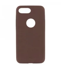 Tellur Cover Slim kryt z umelej kože pre iPhone 8 Plus, hnedý