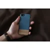 MAN&WOOD iPhone 7/8/SE (2020) rifľové čierne puzdro thumbnail