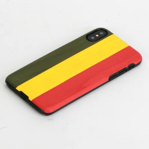 MAN&WOOD iPhone X/XS reggae black puzdro - 2