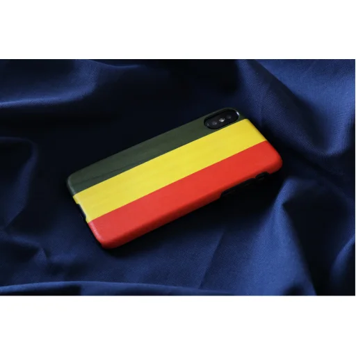 MAN&WOOD iPhone X/XS reggae black puzdro - 4