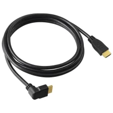 Sbox HDMI–HDMI 1.4 M/M 90° 1,5 m kábel