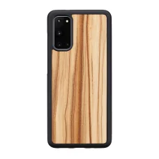 MAN&WOOD cappuccino black puzdro pre Samsung Galaxy S20