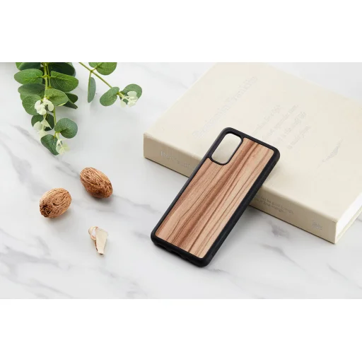 MAN&WOOD cappuccino black puzdro pre Samsung Galaxy S20 - 3
