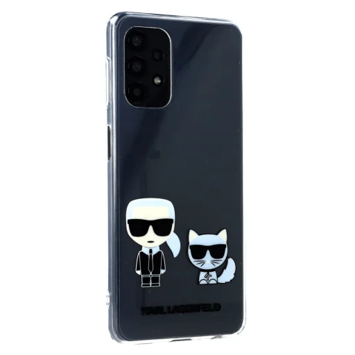 Samsung A32 5G Karl Lagerfeld KLHCA32CKTR Karl Choupette tok átlátszó - 3