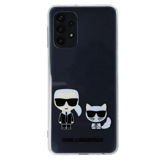 Samsung A32 5G Karl Lagerfeld KLHCA32CKTR Karl Choupette tok átlátszó - 1