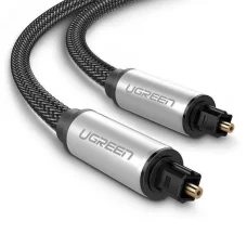 UGREEN AV108 Toslink optikai audio kábel, fonott alumínium 2m