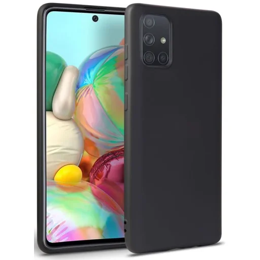 Samsung A51 Tech-Protect Icon tok fekete - 1