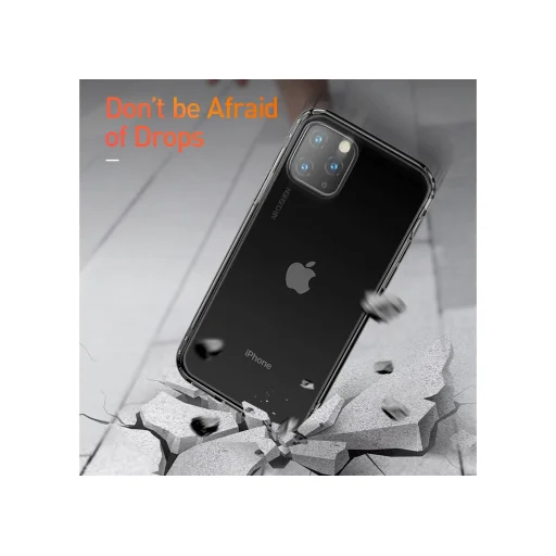 Baseus Airbag TPU tok iPhone 11 Pro MAX fekete színű (ARAPIPH65S-SF01) - 7