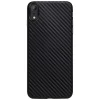 HOCO Delicate Shadow karbonmintás tok iPhone XR fekete thumbnail