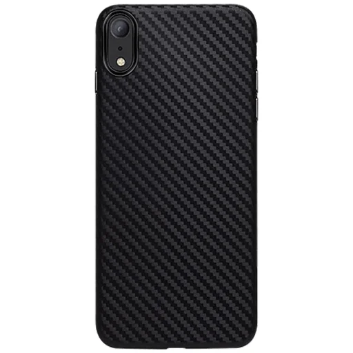 HOCO Delicate Shadow karbonmintás tok iPhone XR fekete - 1