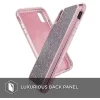 X-DORIA Defense Lux tok iPhone XR pink csillámos ütésálló thumbnail