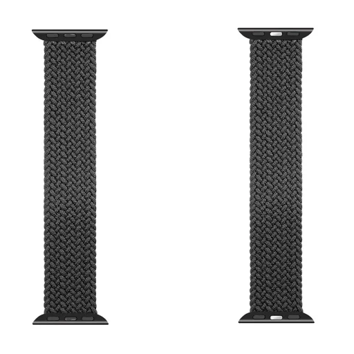 Tactical 759 String Band szövet óraszíj Apple Watch 3/4/5/6/7/8/SE 38/40/41 mm méret S fekete - 3